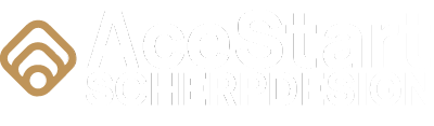 AceStart – Scherp design Logo